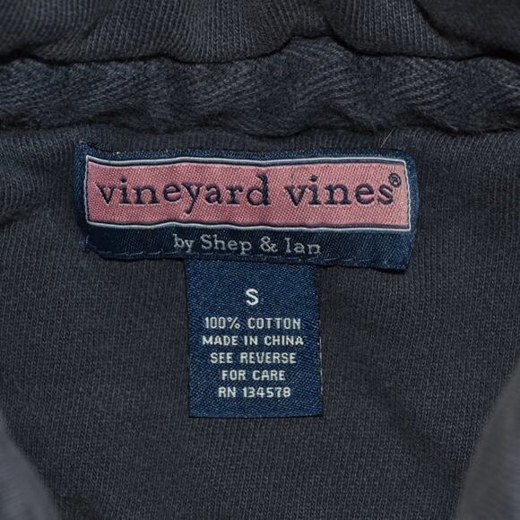 Vineyard Vines Quarter Zip Sweater Corel Gables - Picture 3 of 6